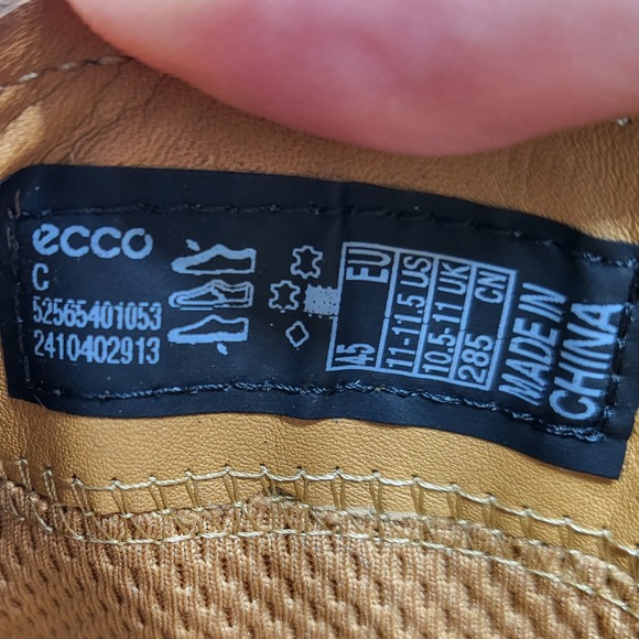 ECCO Mens Metropole London Leather Penny Loafers Slip On Shoes Brown US 11-11.5 main image 4